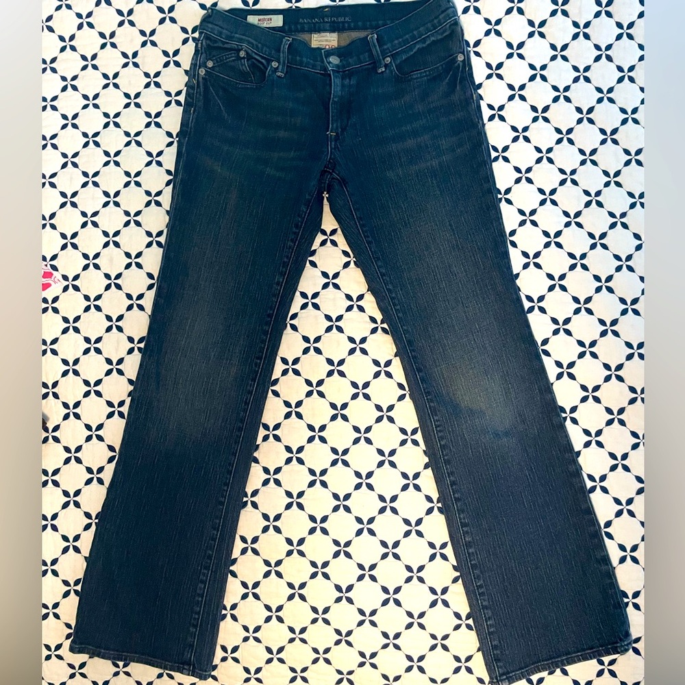 Banana Republic Modern Boot Cut Jeans Size 8
